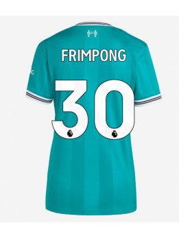 Liverpool Jeremie Frimpong #30 Zenski Rezervni Dres 2025-26 Kratak Rukavima Liverpool Jeremie Frimpong #30 Zenski Rezervni Dres 2025-26 Kratak Rukavima